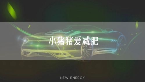 小猪猪爱减肥