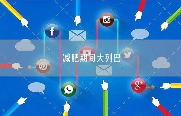 减肥期间大列巴